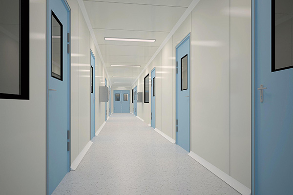 实验室清洁走廊